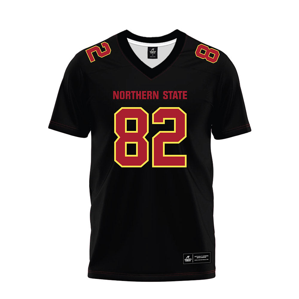 NSU - NCAA Football : Louie Schwabe - Black Premium Football Jersey-0