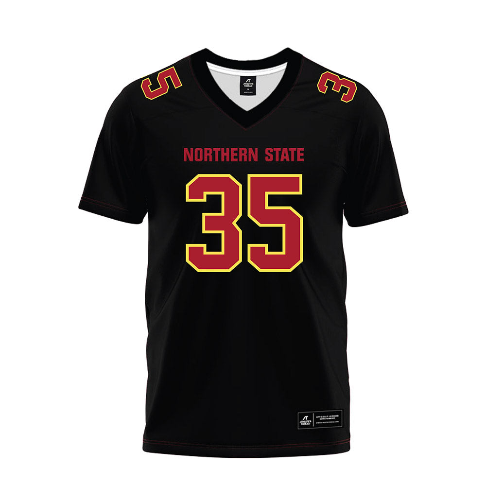 NSU - NCAA Football : Noah Moringlane - Black Premium Football Jersey-0