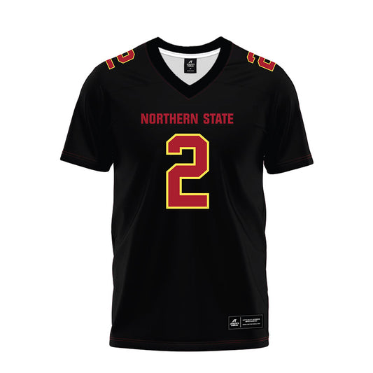 NSU - NCAA Football : Adrian Wilson - Black Premium Football Jersey-0