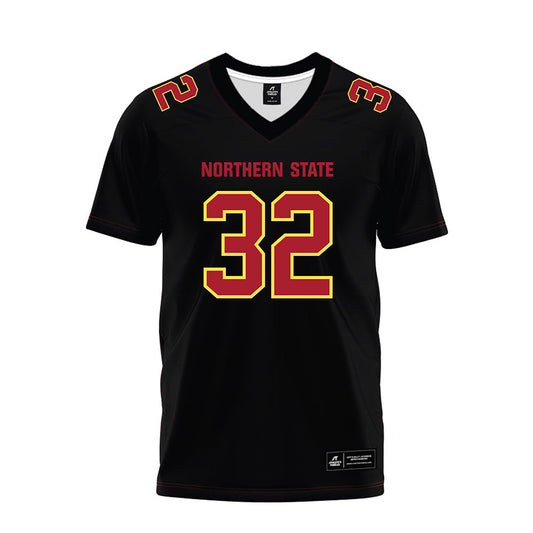 NSU - NCAA Football : Gabe Gutierrez - Black Premium Football Jersey-0