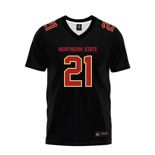 NSU - NCAA Football : Westyn Thorpe - Black Premium Football Jersey-0