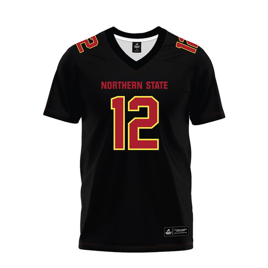 NSU - NCAA Football : Landon Michlig - Black Premium Football Jersey-0