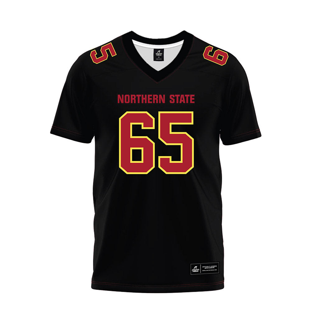 NSU - NCAA Football : Paden Johnson - Black Premium Football Jersey-0