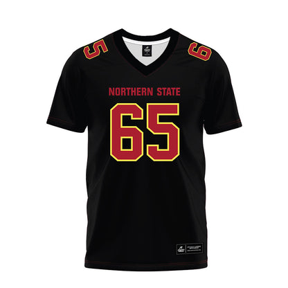 NSU - NCAA Football : Paden Johnson - Black Premium Football Jersey-0