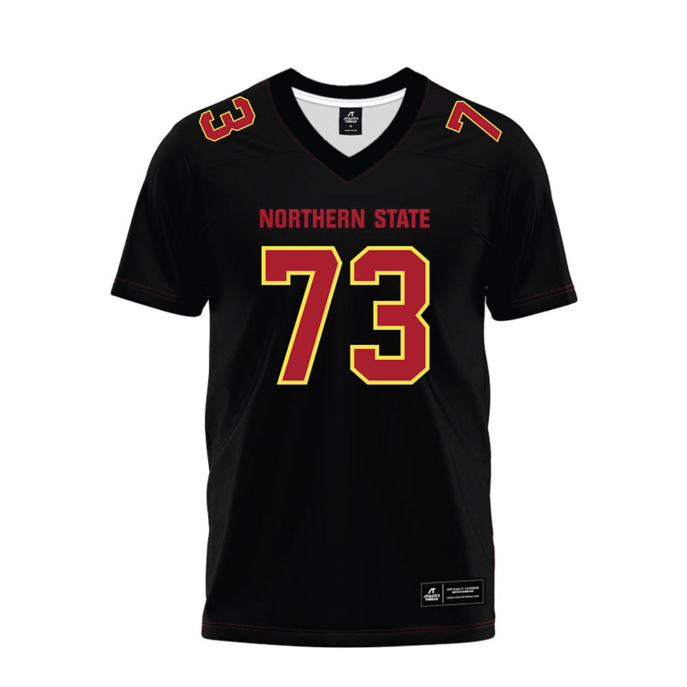 NSU - NCAA Football : Marek Bollig - Black Premium Football Jersey-0