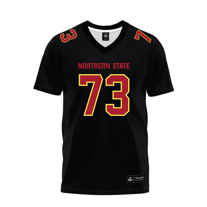 NSU - NCAA Football : Marek Bollig - Black Premium Football Jersey-0