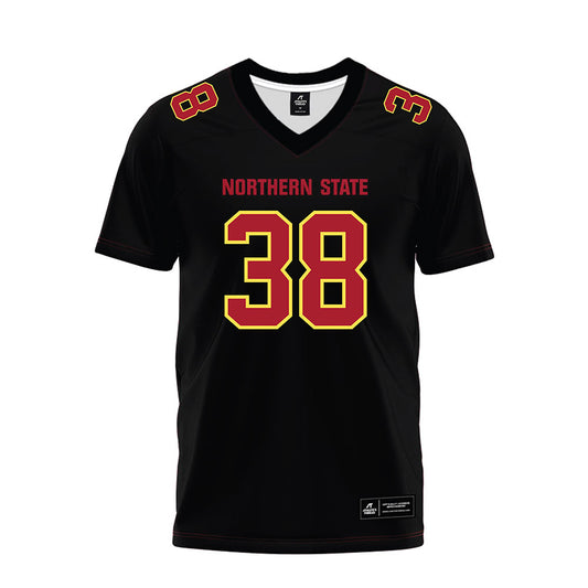 NSU - NCAA Football : CJ Anizor - Black Premium Football Jersey-0