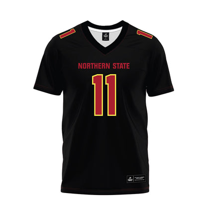 NSU - NCAA Football : Wilmot Matadi - Black Premium Football Jersey-0