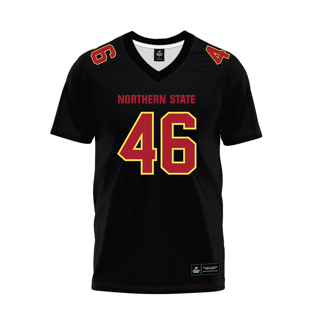 NSU - NCAA Football : Landon Kelley - Black Premium Football Jersey-0