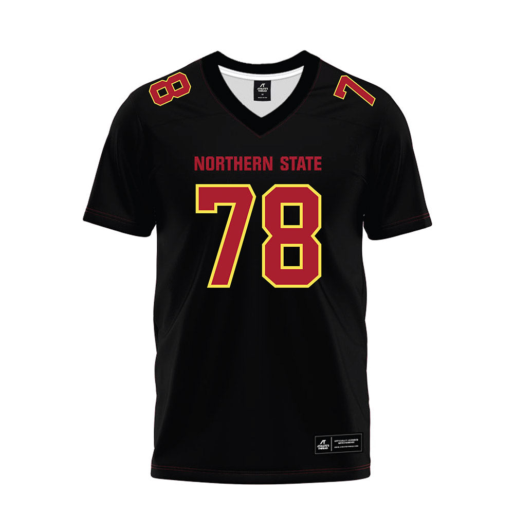 NSU - NCAA Football : Ty Mikel - Black Premium Football Jersey-0