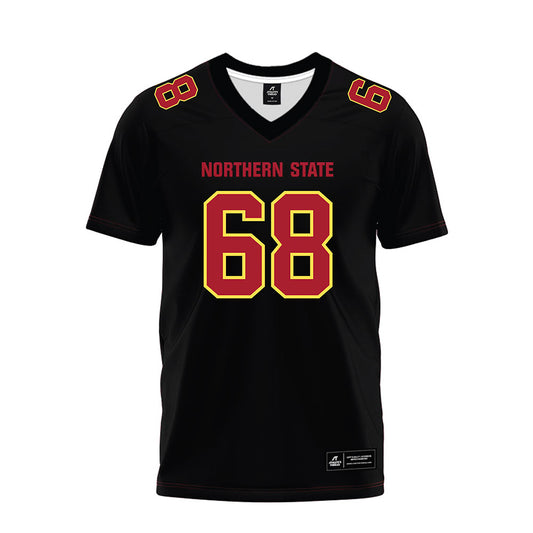NSU - NCAA Football : Quinton Mastropietro - Black Premium Football Jersey-0