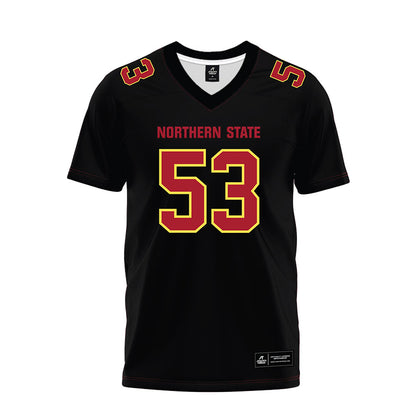 NSU - NCAA Football : Benson Jerry - Black Premium Football Jersey-0