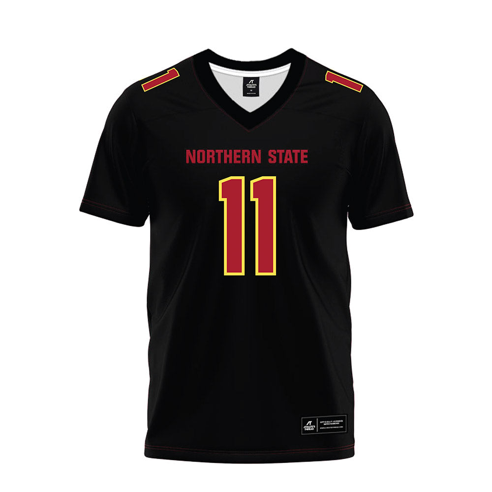NSU - NCAA Football : Karson Borge - Black Premium Football Jersey-0