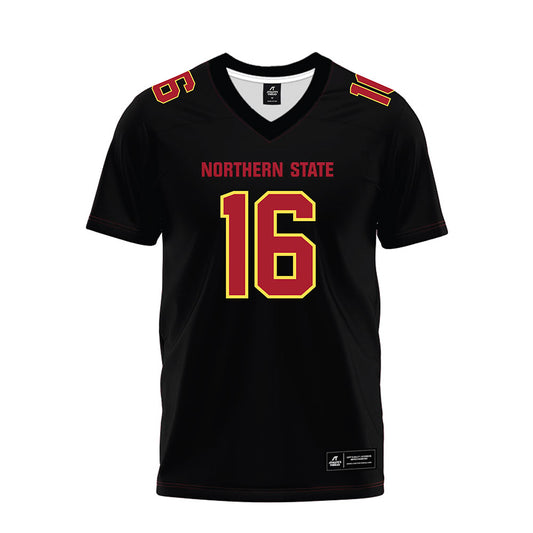 NSU - NCAA Football : Kimani Quade - Black Premium Football Jersey-0