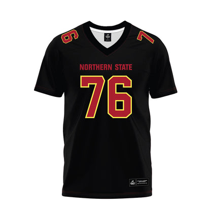 NSU - NCAA Football : Noah Draeger - Black Premium Football Jersey