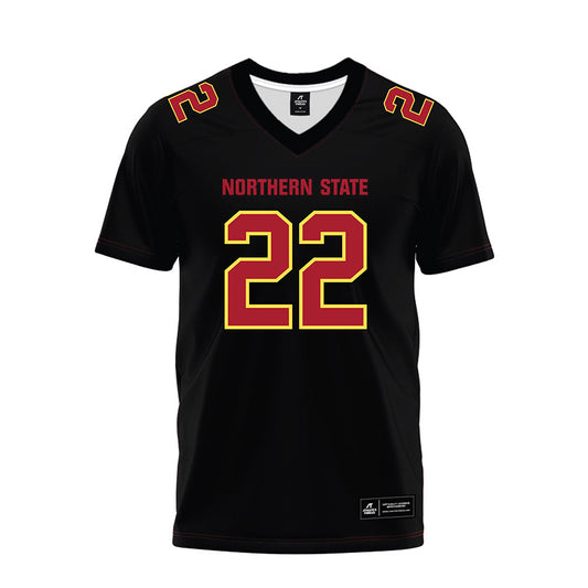 NSU - NCAA Football : Dreavin Hodge - Black Premium Football Jersey-0