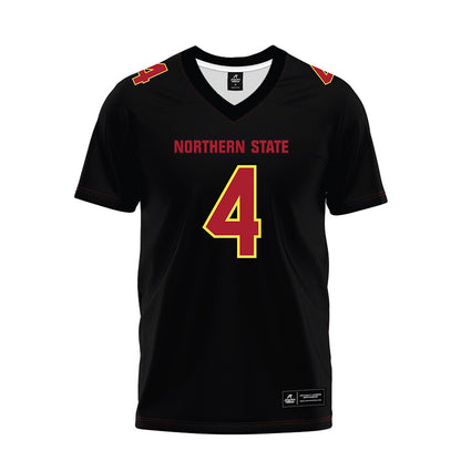 NSU - NCAA Football : Boston Katzer - Black Premium Football Jersey-0