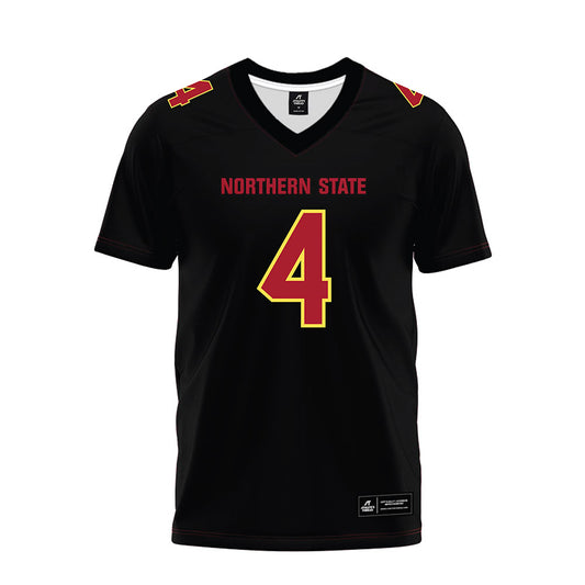 NSU - NCAA Football : Boston Katzer - Black Premium Football Jersey-0