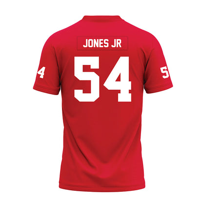Nicholls State - NCAA Football : Jamard Jones Jr - Red Premium Football Jersey-1