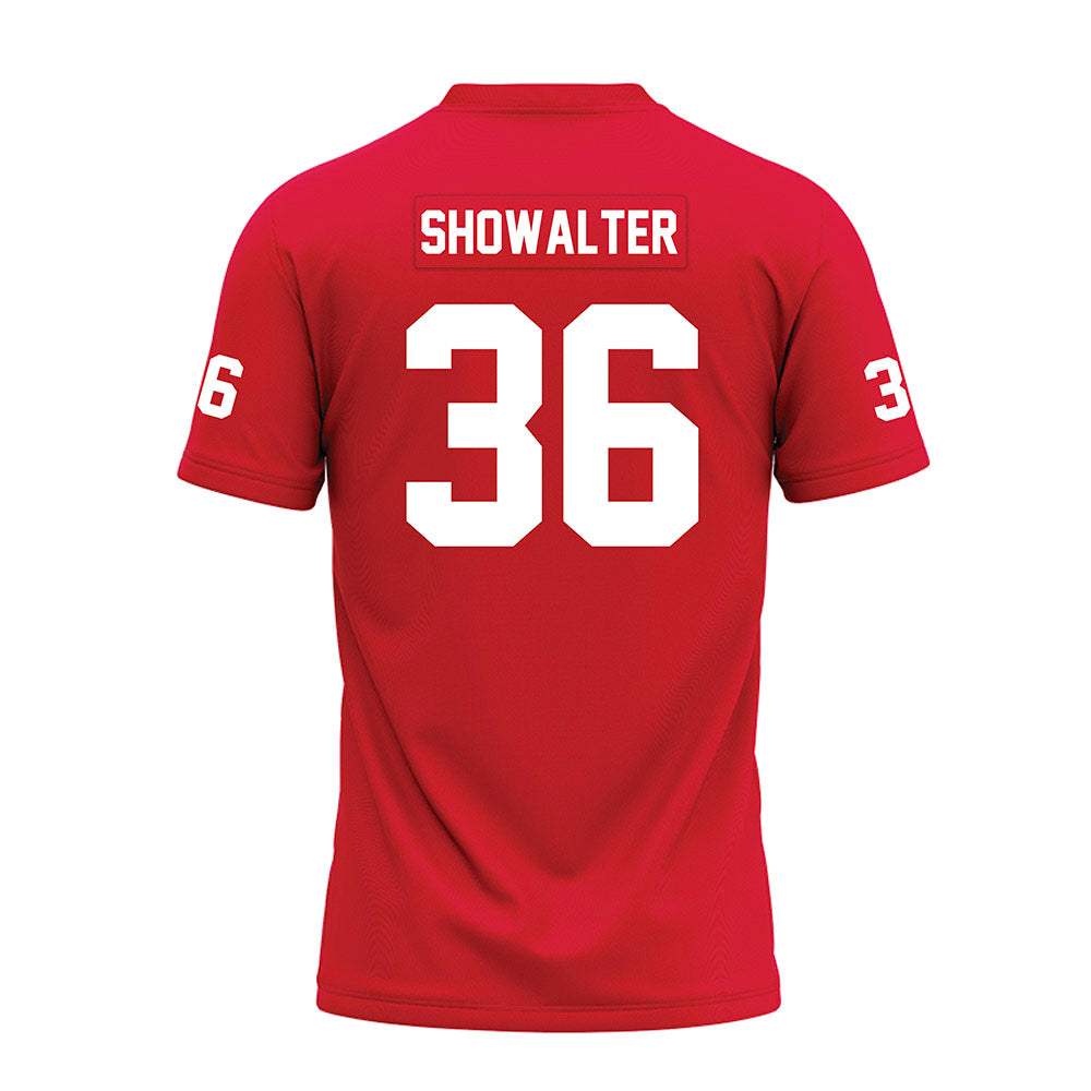 Nicholls State - NCAA Football : Gabriel Showalter - Red Premium Football Jersey-1