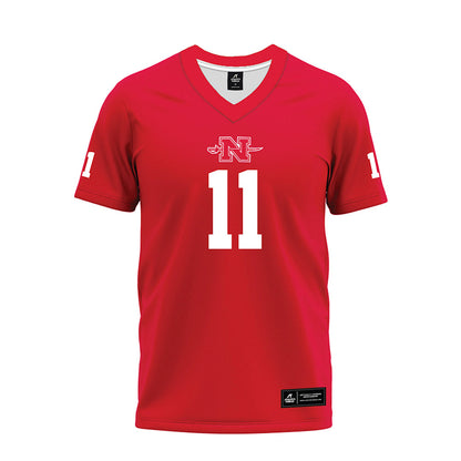 Nicholls State - NCAA Football : Ean Rodrigue - Red Premium Football Jersey-0
