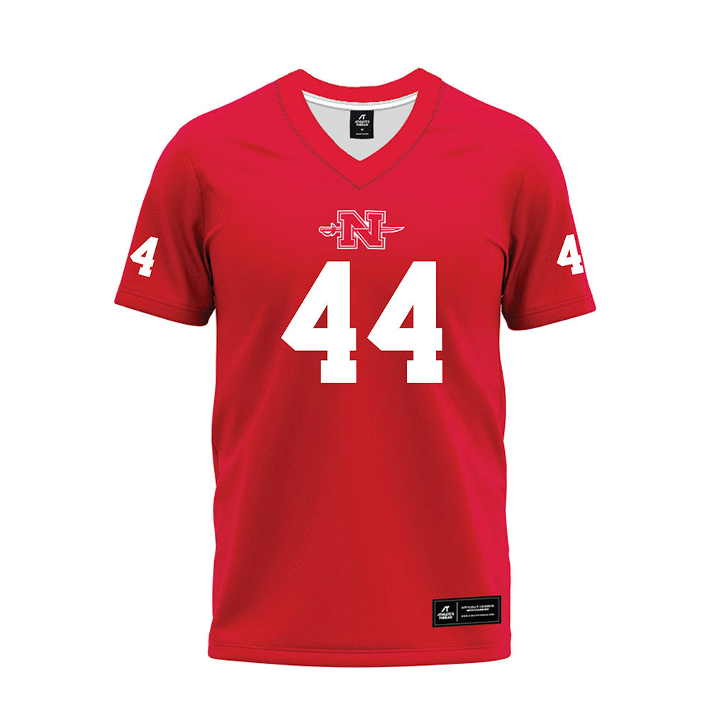 Nicholls State - NCAA Football : Dejarious Segrest - Red Premium Football Jersey-0