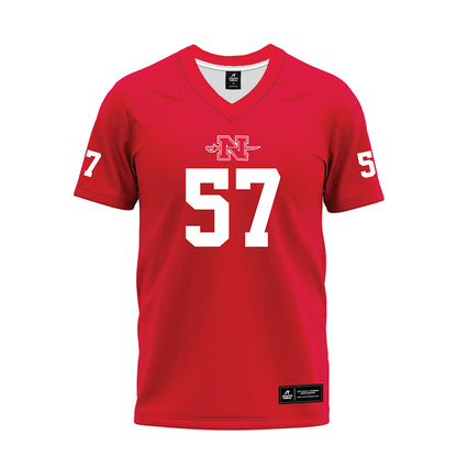 Nicholls State - NCAA Football : Jamaal Sapp - Red Premium Football Jersey-0