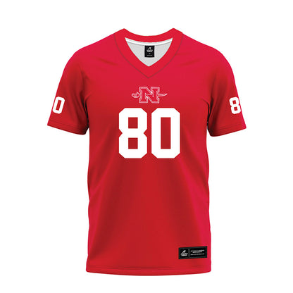 Nicholls State - NCAA Football : Amari Clayton - Red Premium Football Jersey-0