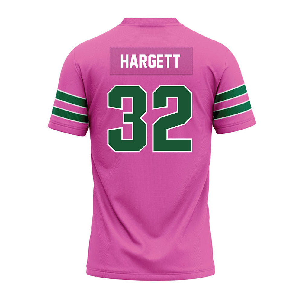 UAB - NCAA Football : Badger Hargett - Pink Premium Football Jersey-1