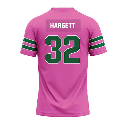 UAB - NCAA Football : Badger Hargett - Pink Premium Football Jersey-1