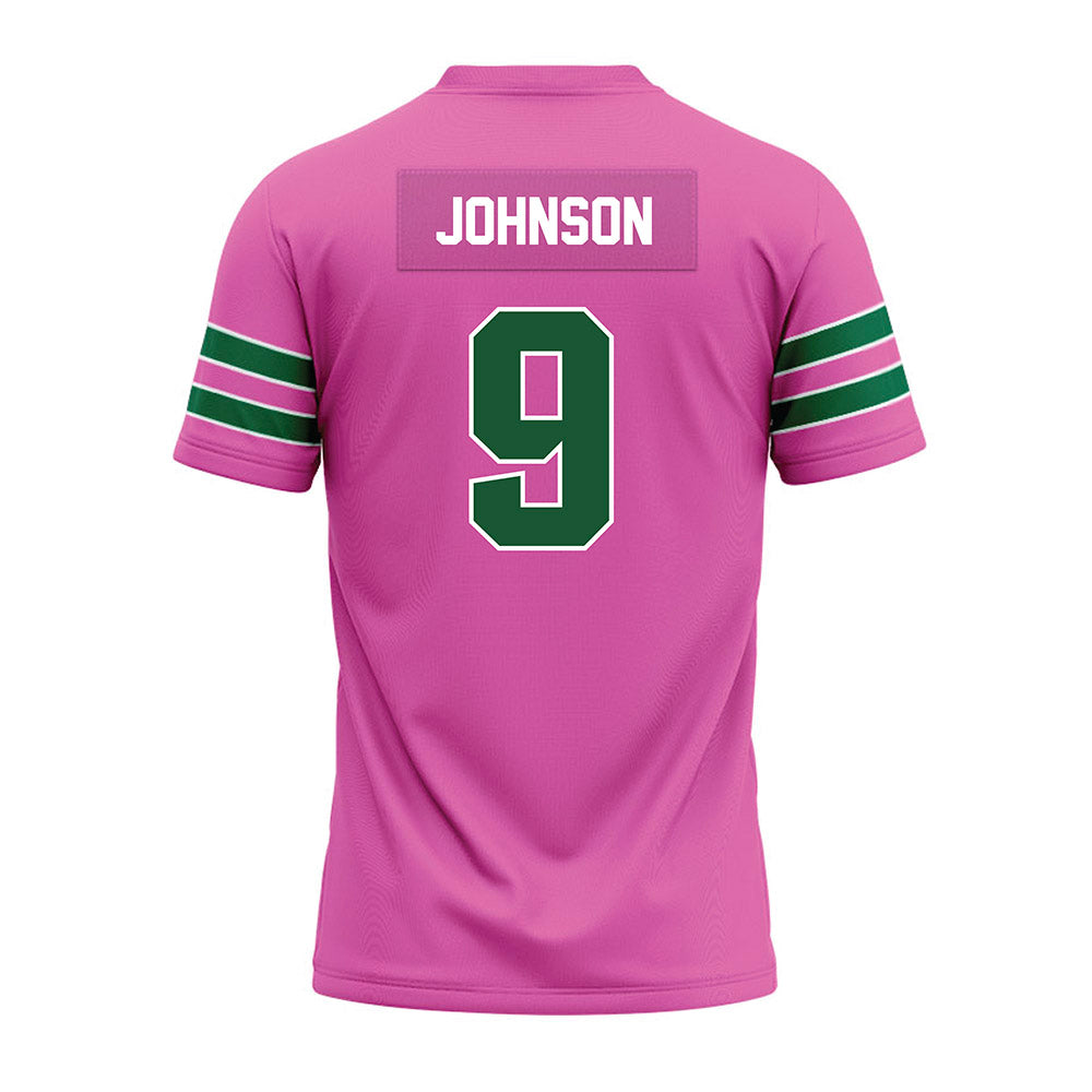 UAB - NCAA Football : AJ Johnson - Pink Premium Football Jersey-1