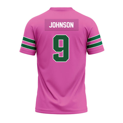 UAB - NCAA Football : AJ Johnson - Pink Premium Football Jersey-1