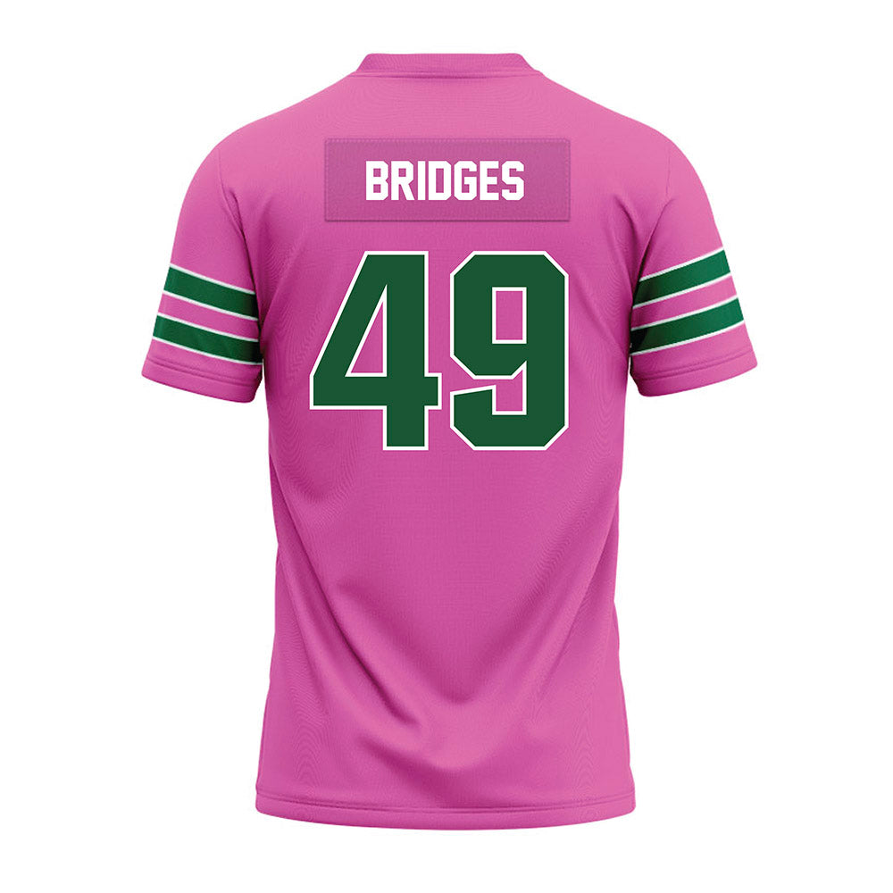 UAB - NCAA Football : Jacoby Bridges - Pink Premium Football Jersey-1