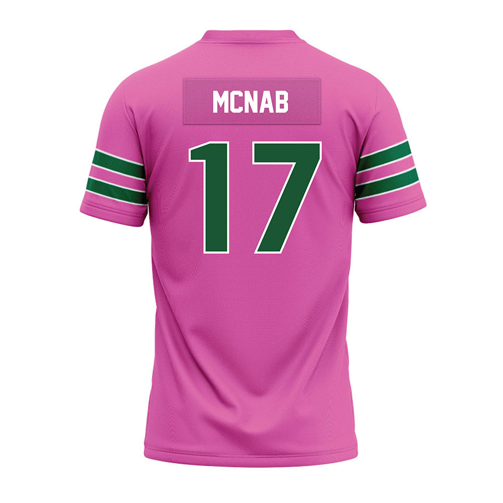 UAB - NCAA Football : Brogan McNab - Pink Premium Football Jersey-1