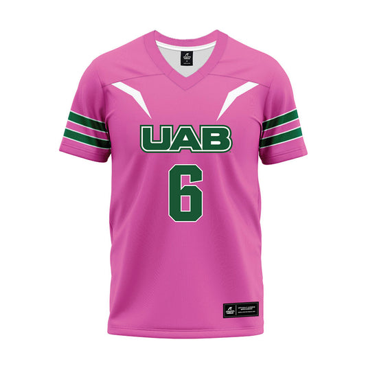 UAB - NCAA Football : Kj Daniels - Pink Premium Football Jersey-0