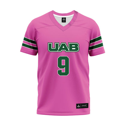 UAB - NCAA Football : Emmanuel Waller - Pink Premium Football Jersey-0