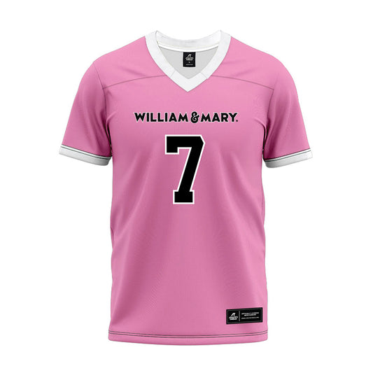 William & Mary - NCAA Football : Stephon Hicks - Premium Football Jersey-0