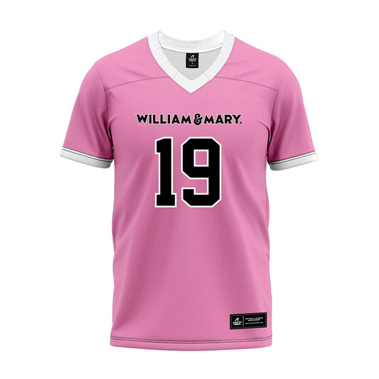 William & Mary - NCAA Football : Harrison Johnson - Premium Football Jersey-0
