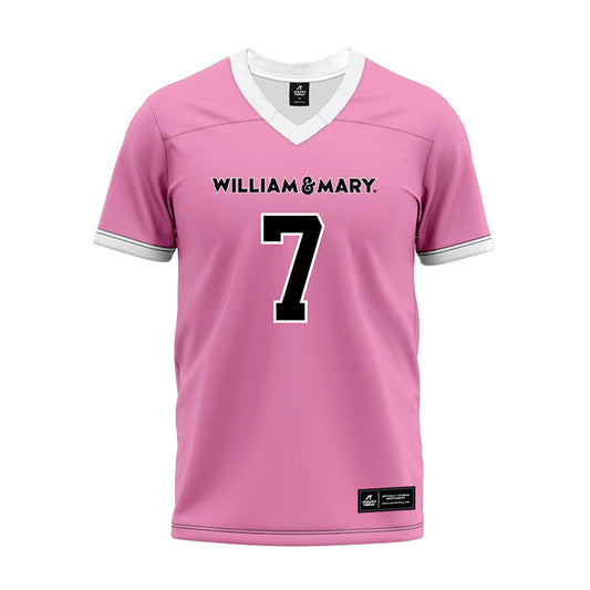 William & Mary - NCAA Football : Stephon Hicks - Premium Football Jersey-0