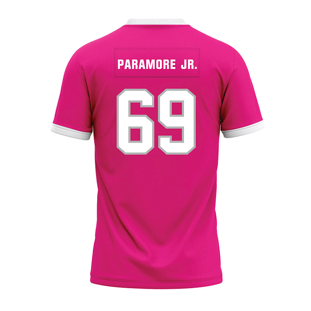 Troy - NCAA Football : Jermaine Paramore Jr. - Pink Premium Football Jersey-1