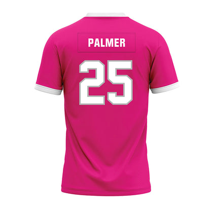 Troy - NCAA Football : Dennis Palmer - Pink Premium Football Jersey-1