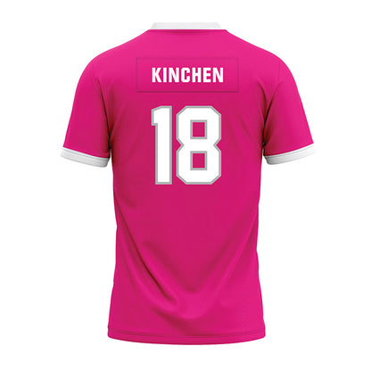 Troy - NCAA Football : Howard Kinchen - Pink Premium Football Jersey-1