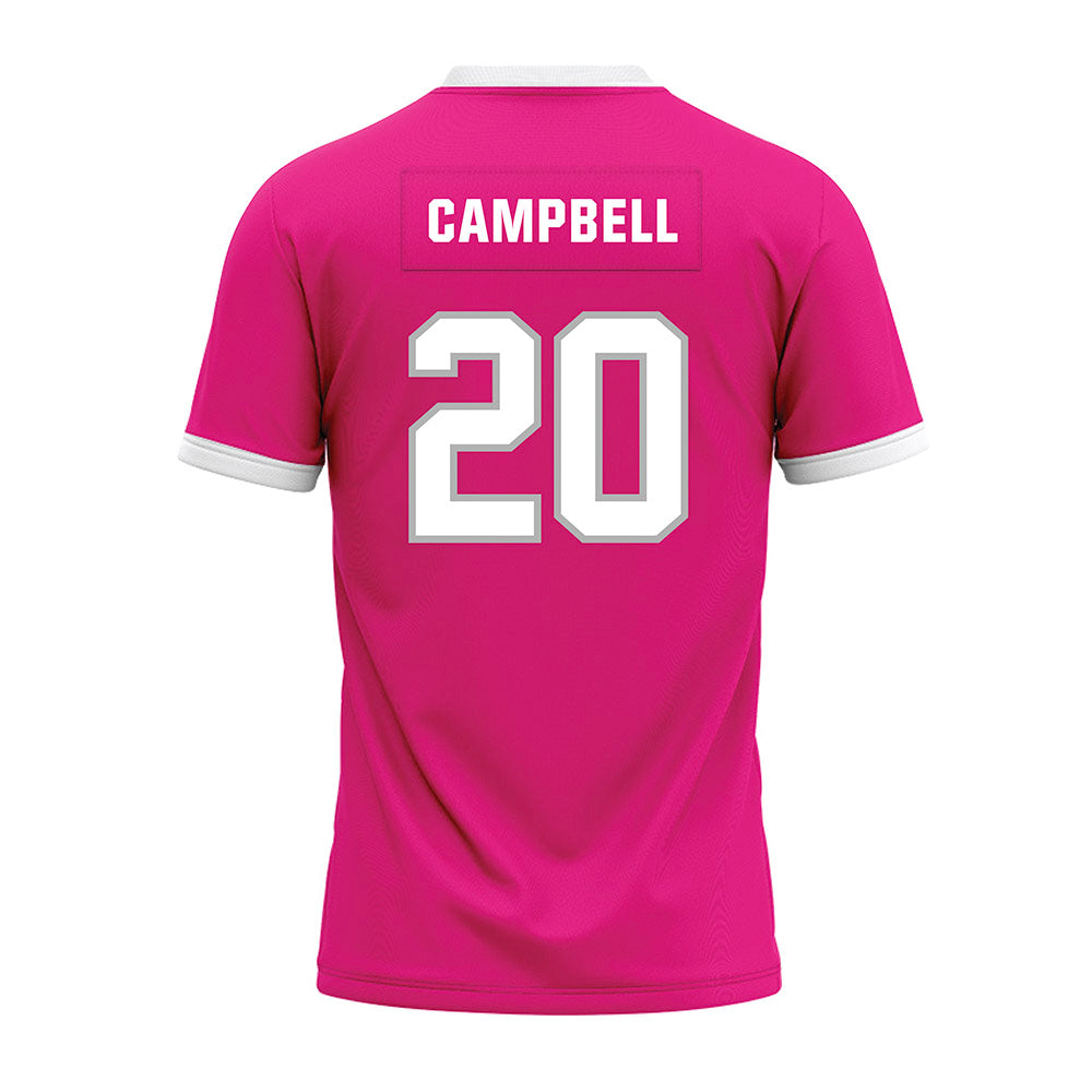 Troy - NCAA Football : Keyshawn Campbell - Pink Premium Football Jersey
