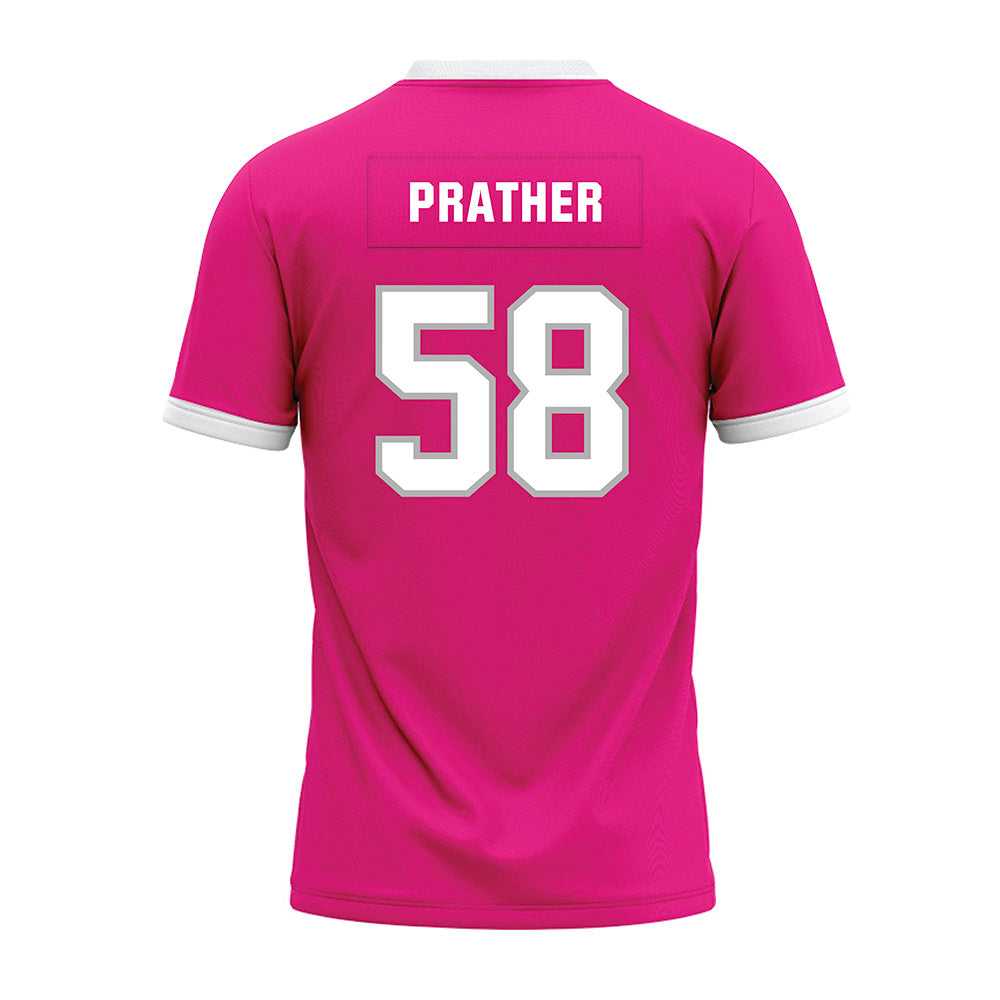 Troy - NCAA Football : Elijah Prather - Pink Premium Football Jersey-1