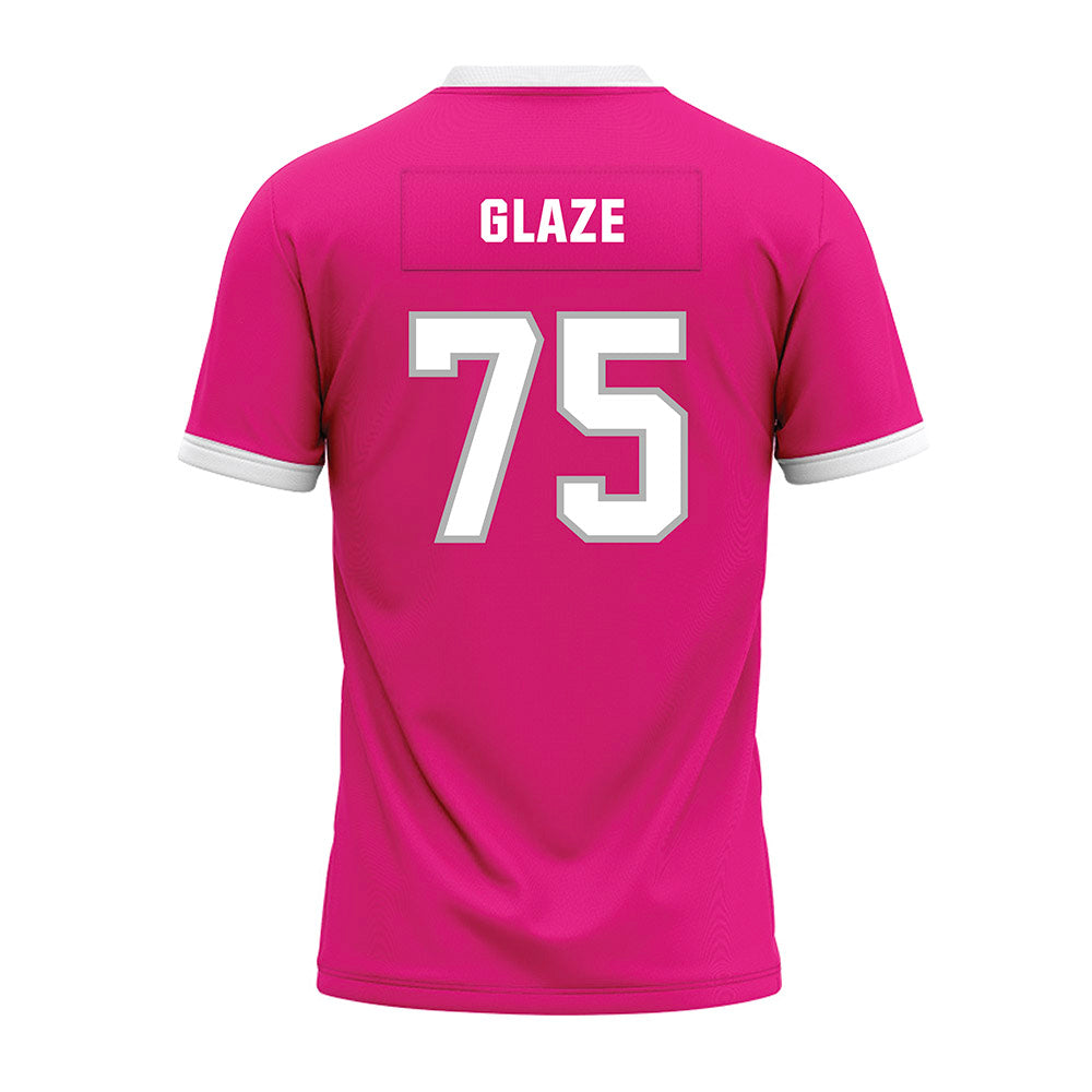 Troy - NCAA Football : Parks Glaze - Pink Premium Football Jersey-1