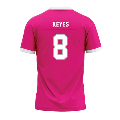Troy - NCAA Football : TK Keyes - Pink Premium Football Jersey-1
