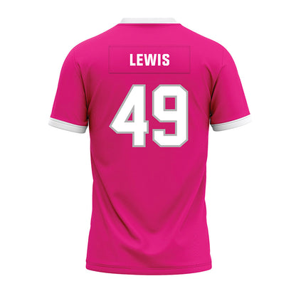 Troy - NCAA Football : Austin Lewis - Pink Premium Football Jersey-1