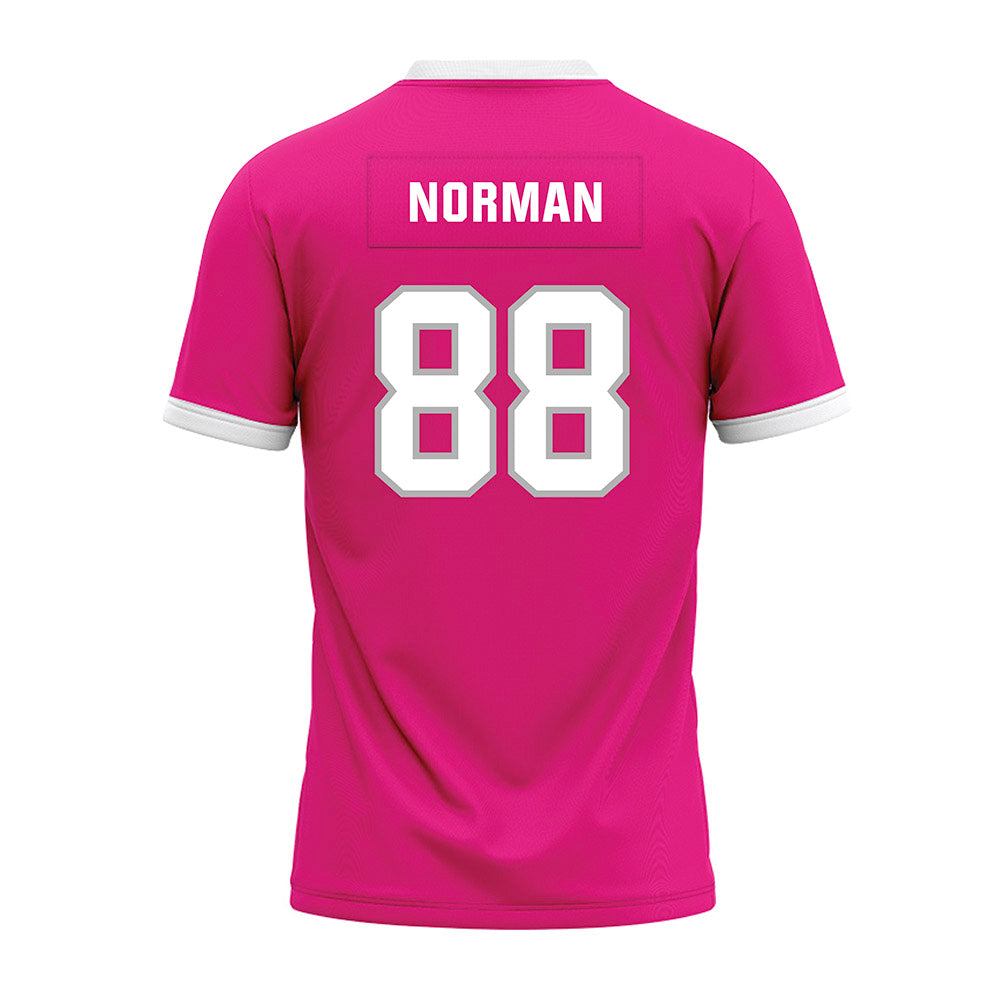 Troy - NCAA Football : William Norman - Pink Premium Football Jersey-1