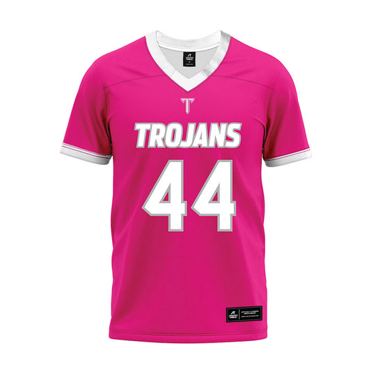 Troy - NCAA Football : Luke Hodge - Pink Premium Football Jersey