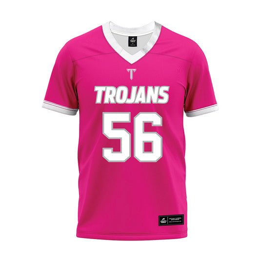 Troy - NCAA Football : Sharvon Pierre - Pink Premium Football Jersey-0